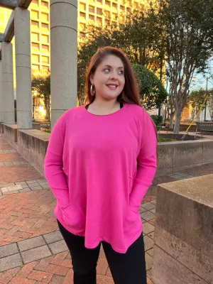 Oversized Front Pocket Sweater
