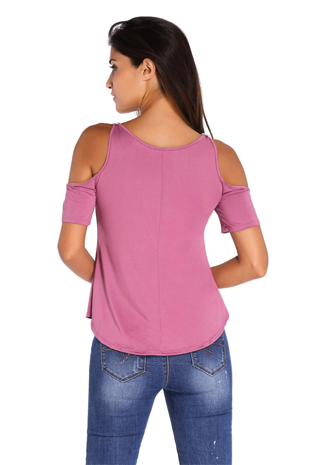 Pink Crochet Stylish Top