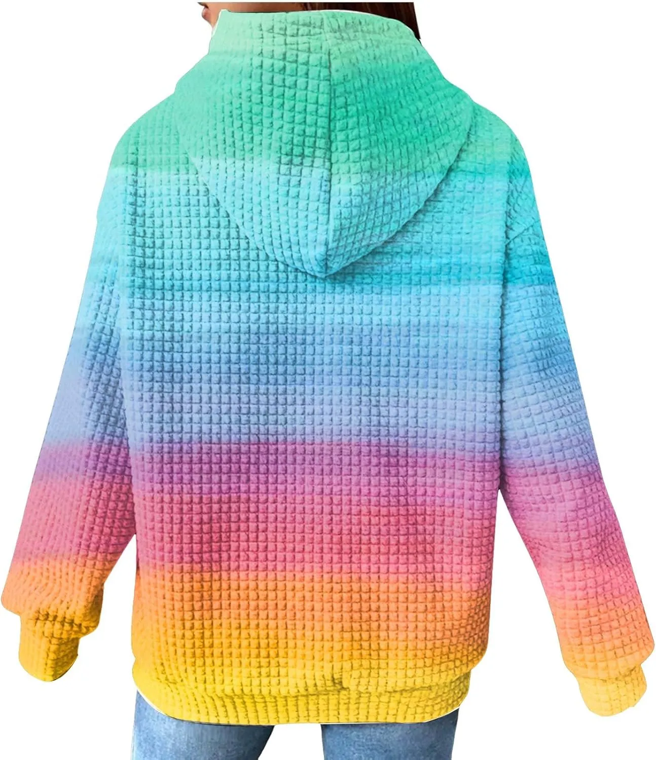 Plus Size Hoodies for Women 2024 Trendy Drawstring Pullover Sweatshirts Y2k Oversized Hoodies with Pockets