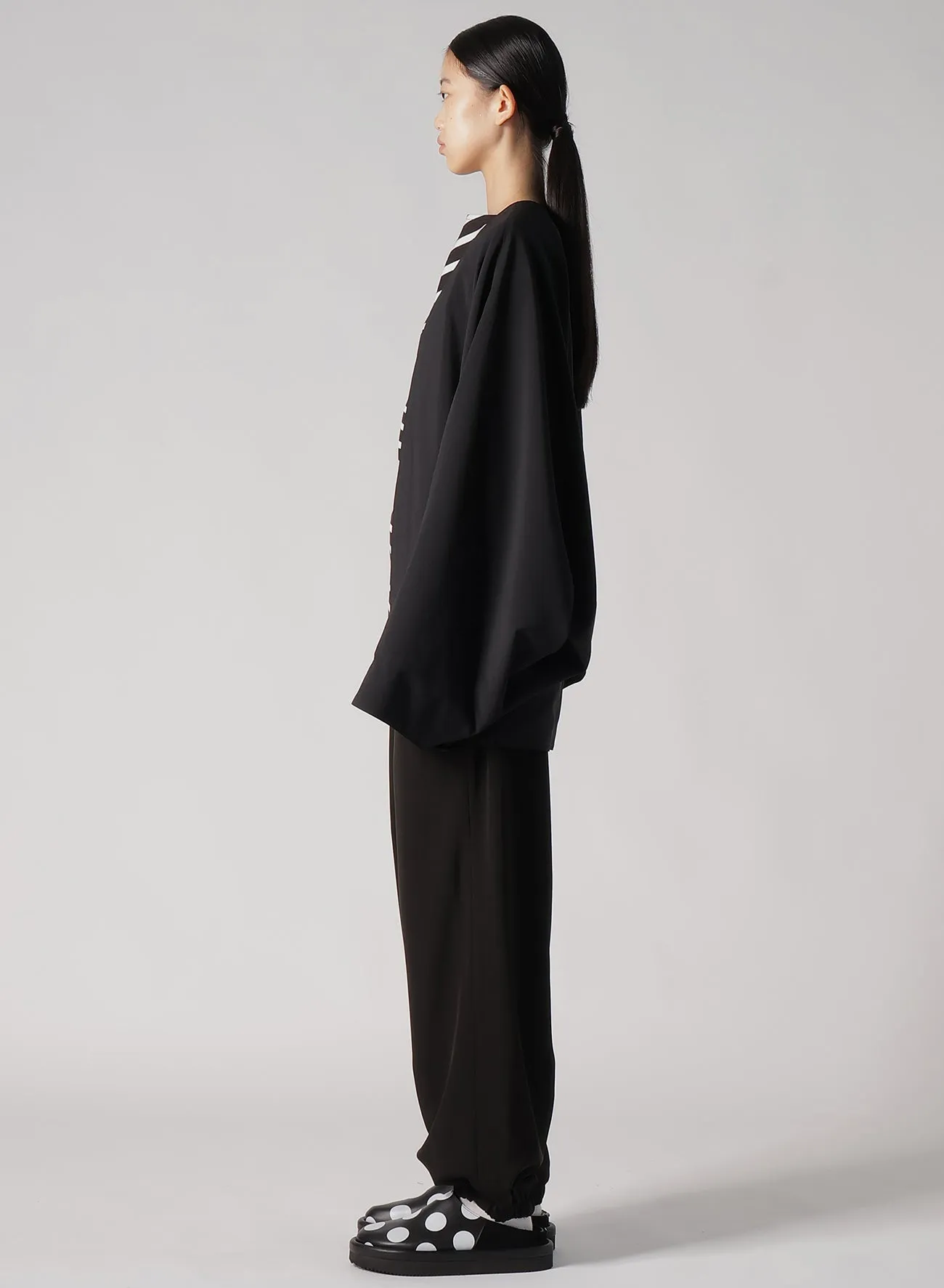 RECYCLE TASLAN NYLON GABARDINE DOLMAN SLEEVE JACKET