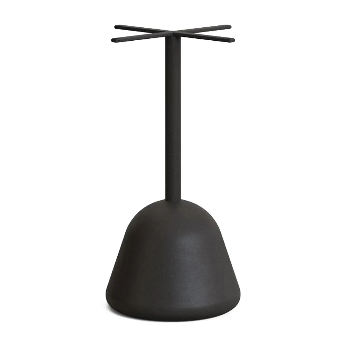 Saura Round Outdoor Dining Table (Black, 70cm)