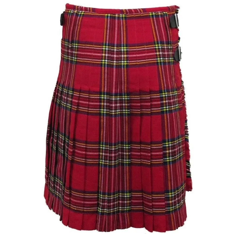 Scottish Men's Kilt Outfits  Professional 8 Yard Tartan Traditional  Highland Dress Tartan Kilt  Set.