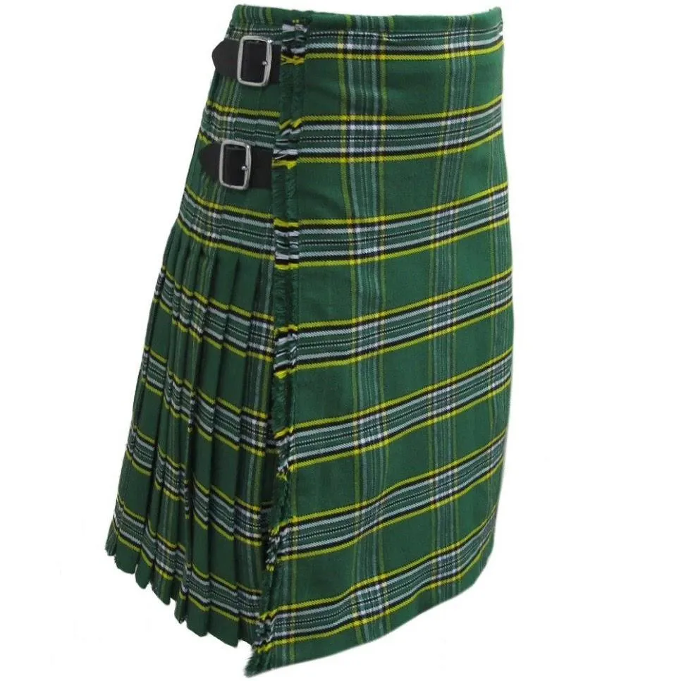 Scottish Men's Kilt Outfits  Professional 8 Yard Tartan Traditional  Highland Dress Tartan Kilt  Set.