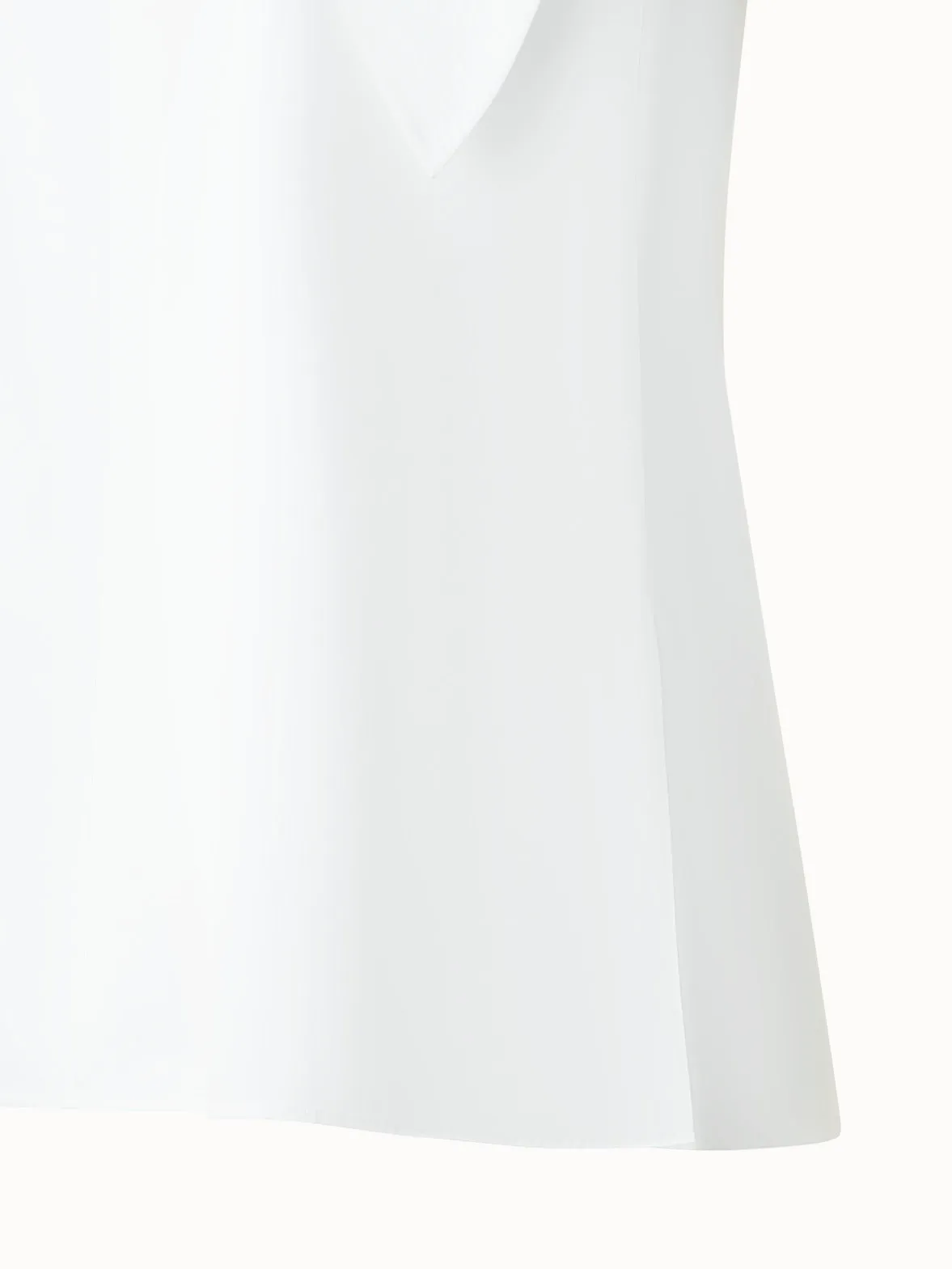 Sleeveless Cotton Tie Knot Blouse