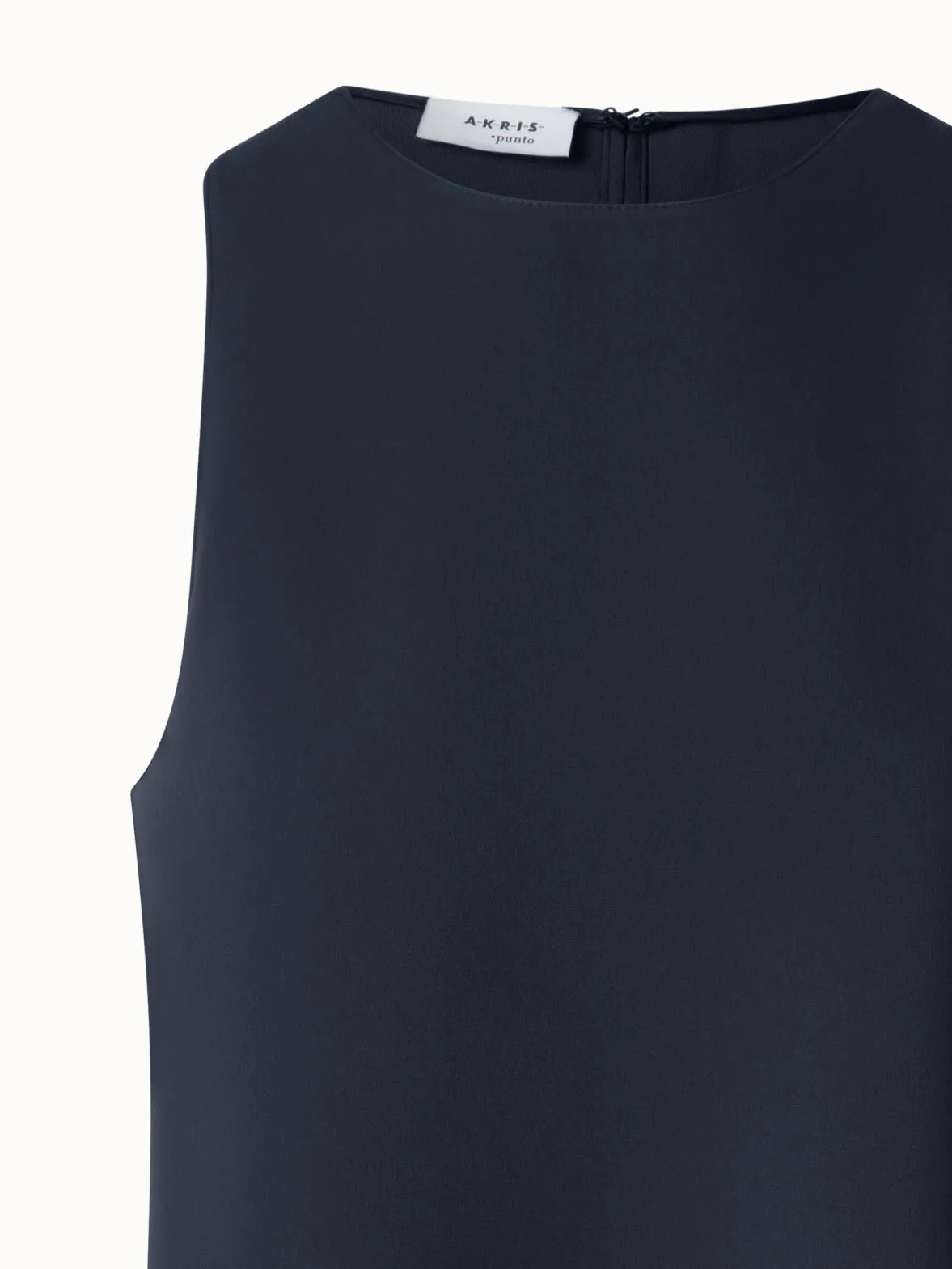 Sleeveless Laser Cut Blouse