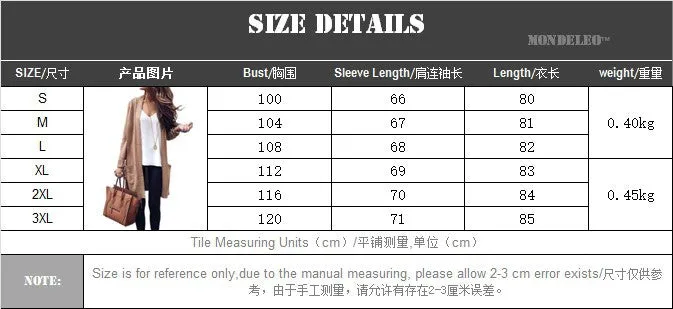 Solid Color Pockets Loose Open Cardigan