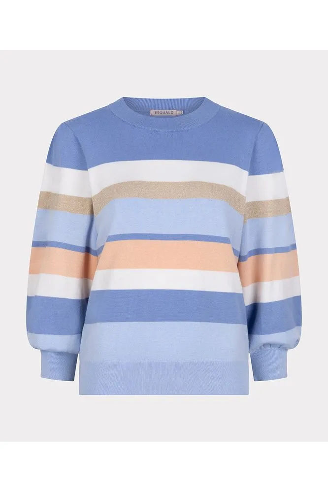 SS25 ESQUALO Striped Sweater