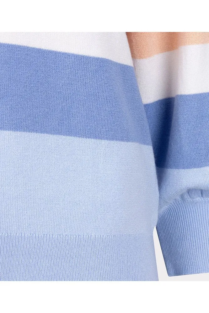 SS25 ESQUALO Striped Sweater
