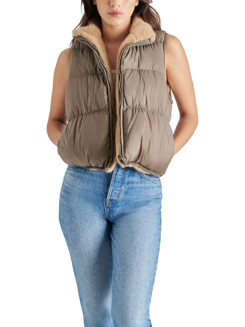 Steve Madden: Brady Vest in Grey