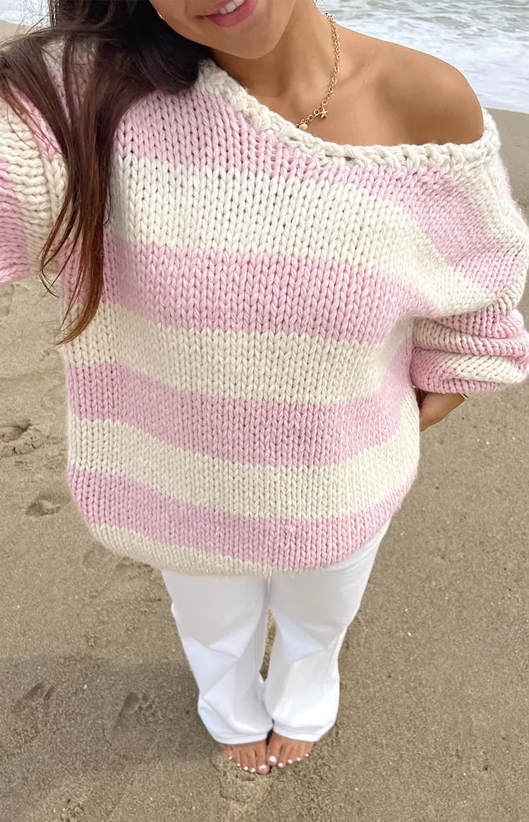 Striped Knit Sweater