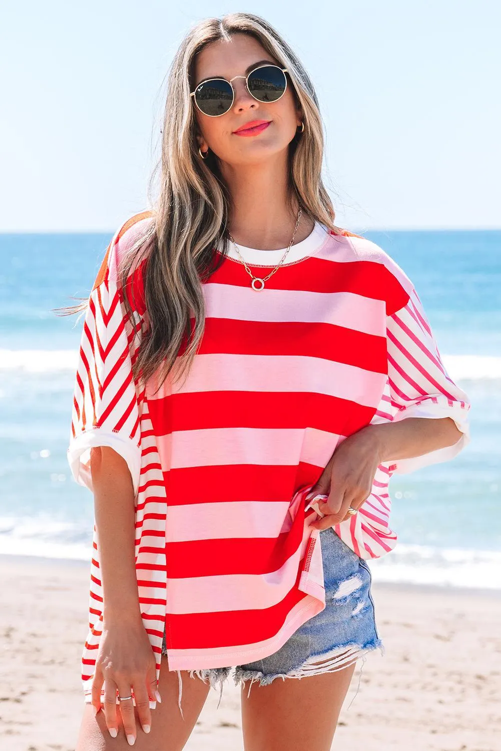 Stripes for the Win Top