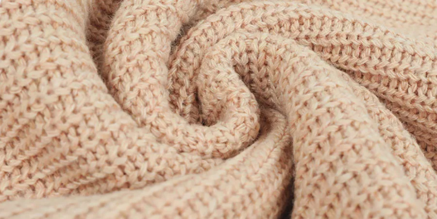 Stunncal Solid Color Crossed Hanging Shoulder Knit Sweater