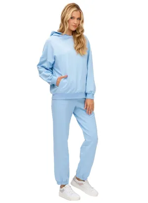 The Cozy Maternity Tracksuit - Angel Blue