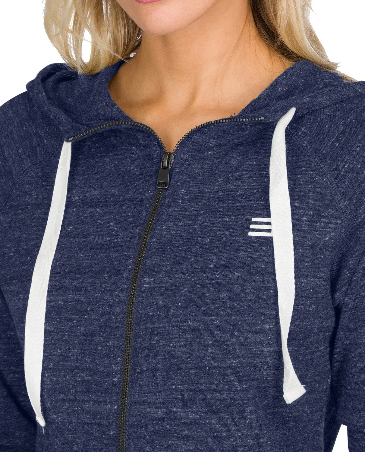 Three Sixty Six Dry Fit Sweatshirts for Women - Zip Up Hoodie Sweater Jacket with Dual Pockets