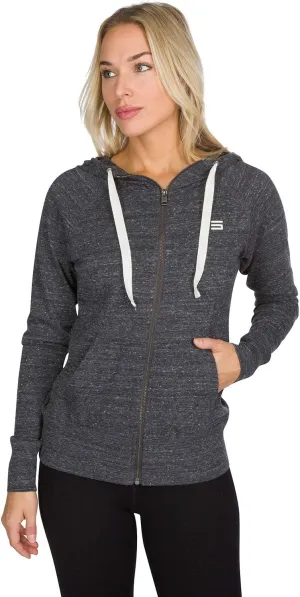 Three Sixty Six Dry Fit Sweatshirts for Women - Zip Up Hoodie Sweater Jacket with Dual Pockets