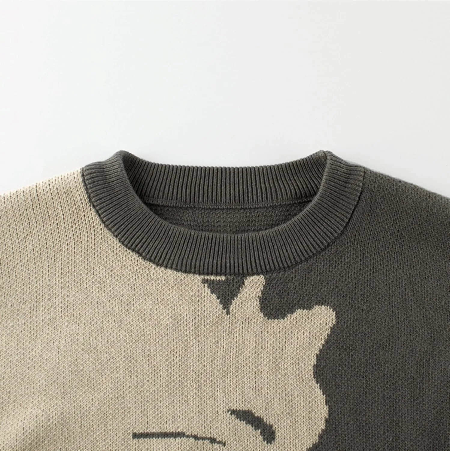 Toddler Baby Boy Knit Sweater Pullover Cotton Cartoon Sweatshirt