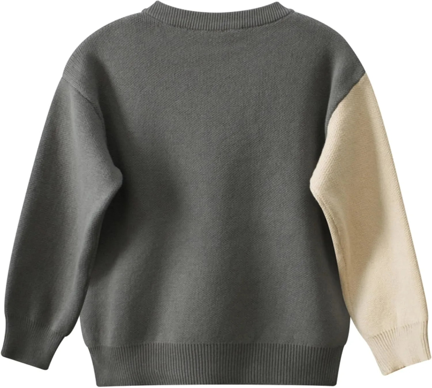 Toddler Baby Boy Knit Sweater Pullover Cotton Cartoon Sweatshirt