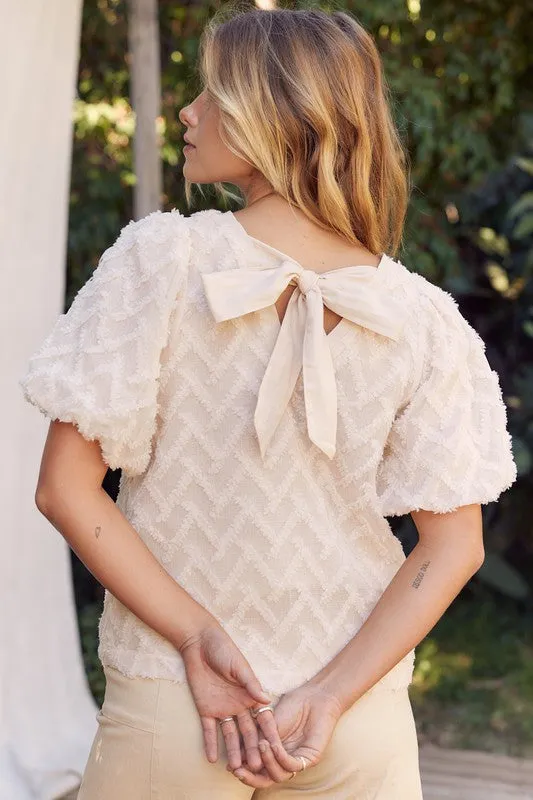 Victoria Bubble Sleeve Blouse