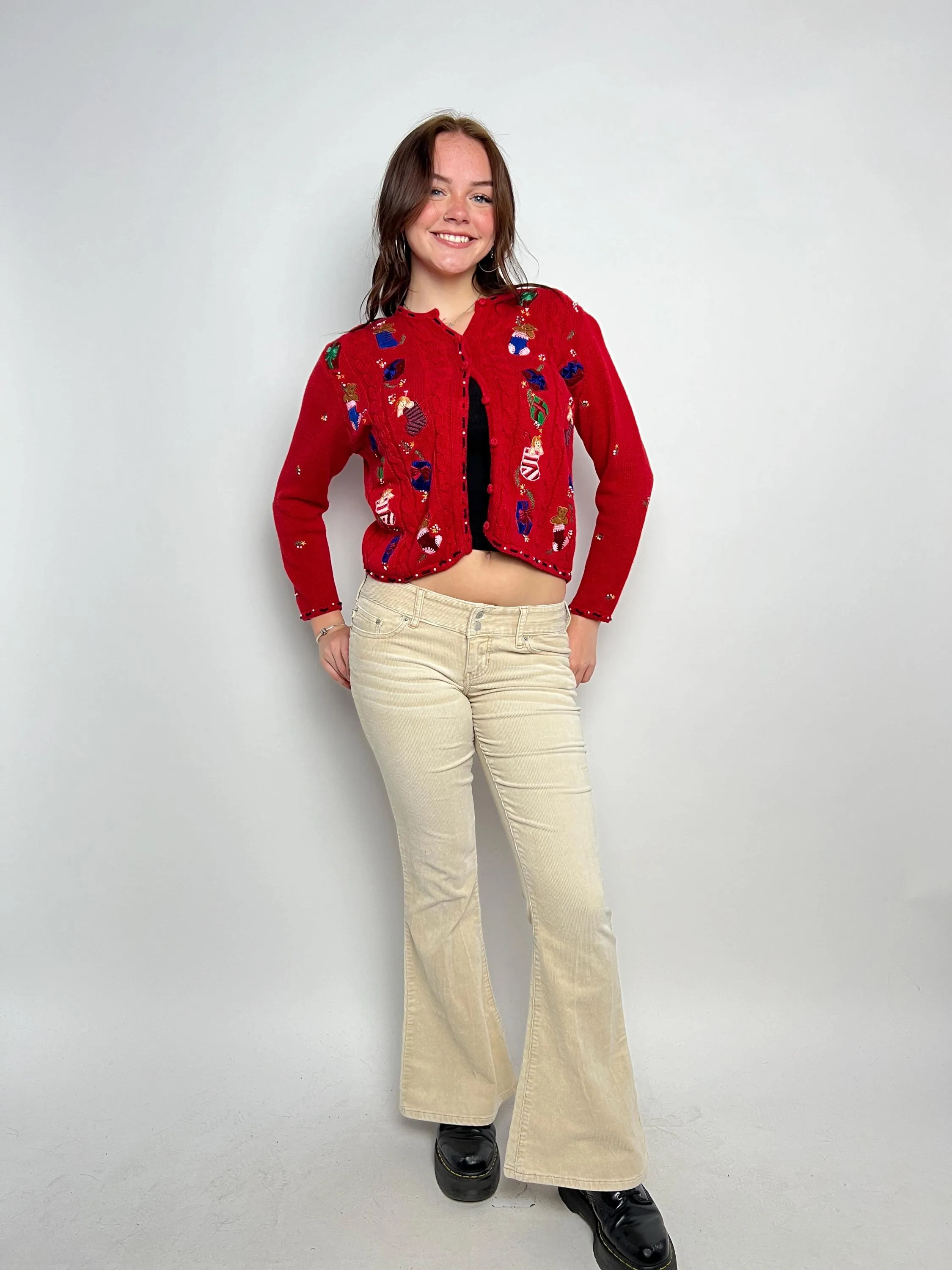 Vintage Ugly Christmas Sweaters Small| All Sizes | Tacky Christmas Sweaters | Holiday