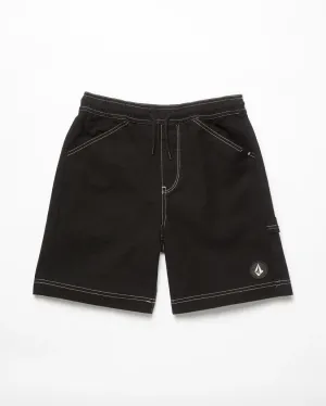 Volcom Kid's Krafter Kombat Short Black WA420VB8_BLK
