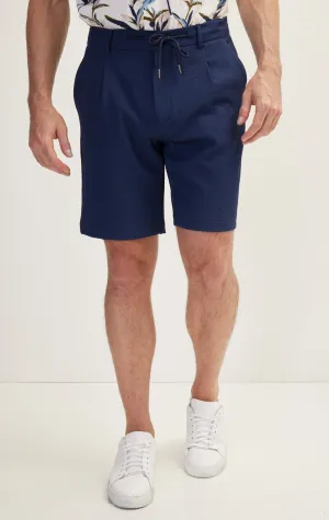 Waffle Stretch Beach Day Shorts - Navy