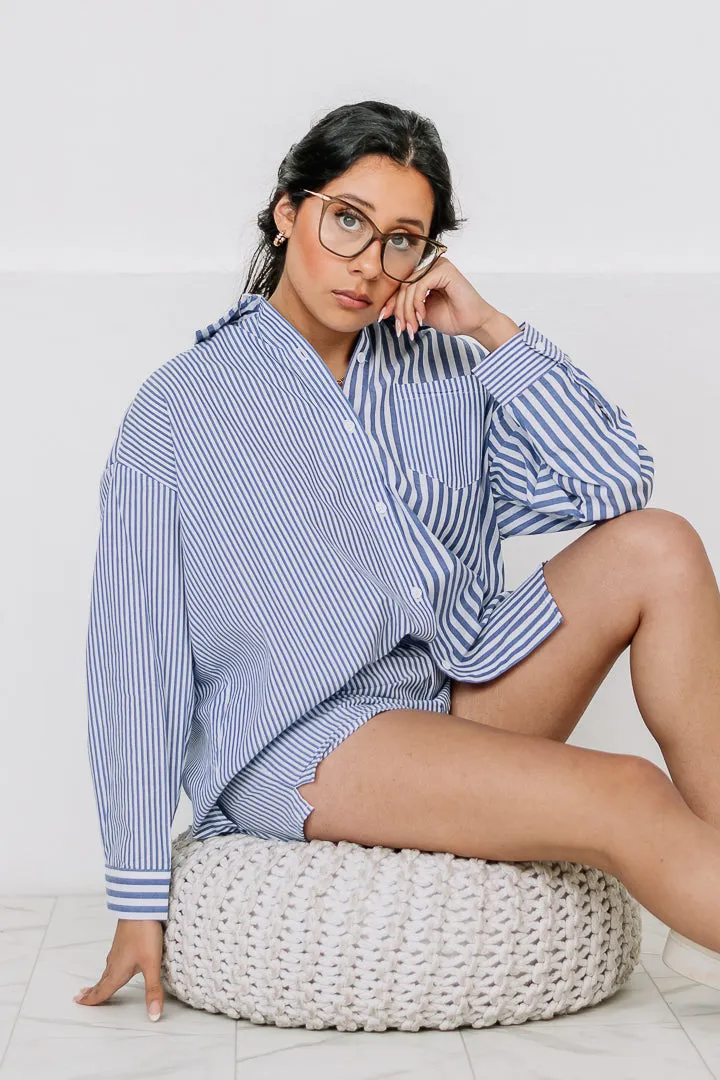 Westbrook Elastic Striped Shorts