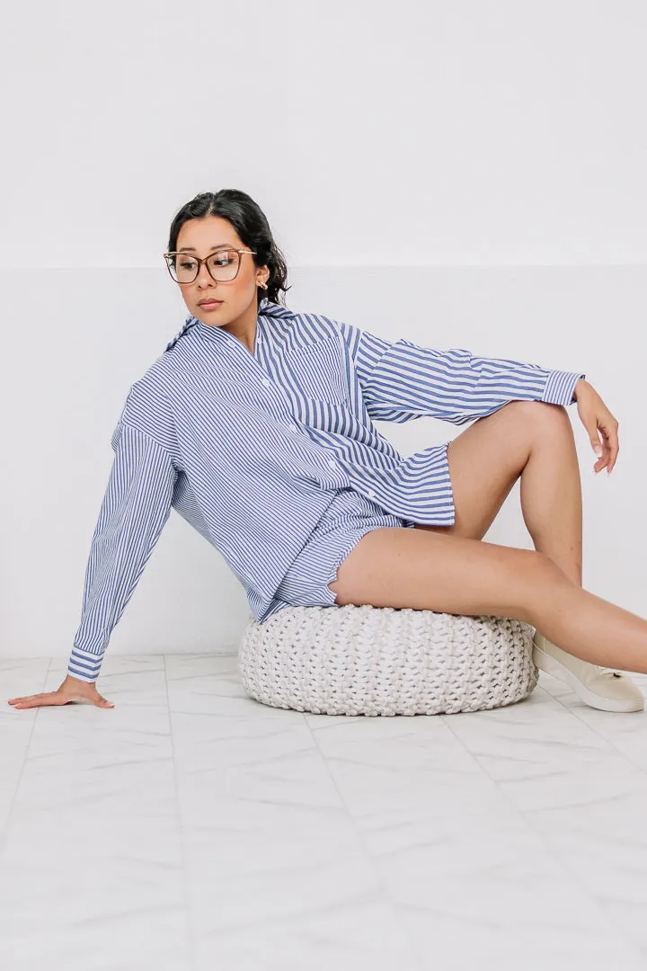 Westbrook Elastic Striped Shorts