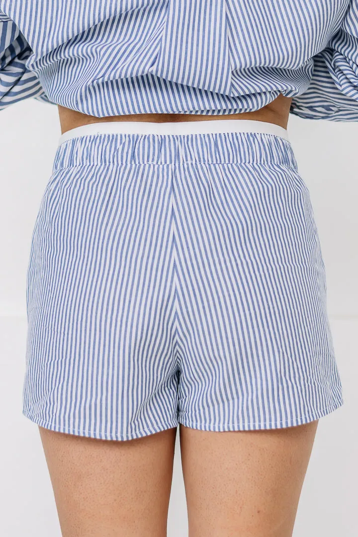 Westbrook Elastic Striped Shorts