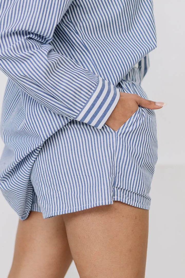 Westbrook Elastic Striped Shorts