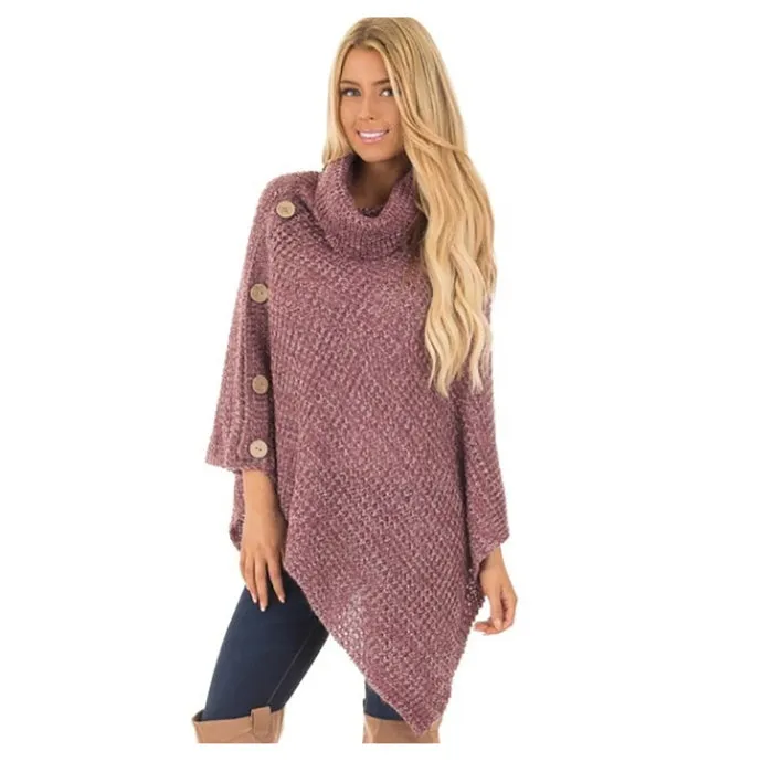 Women Elegant Knitted Oversize Pullover
