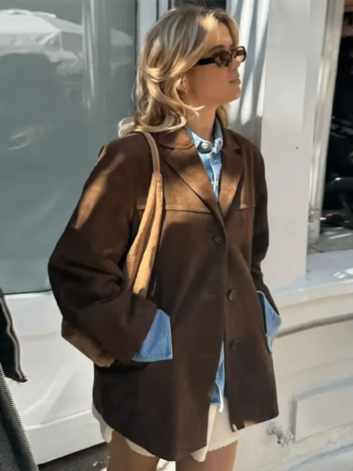 Women Vintage Suede Jackets