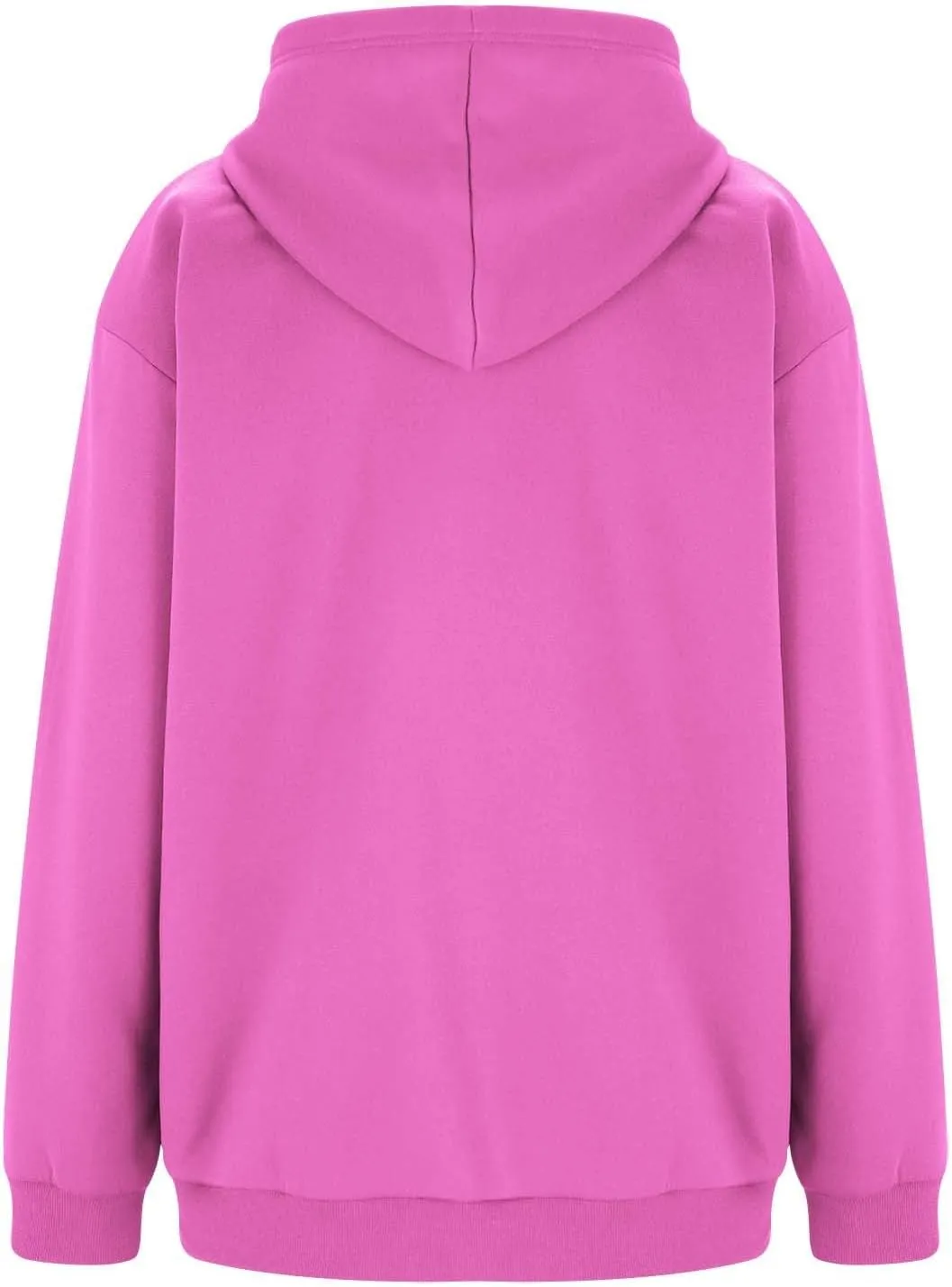Women's Full Zip Up Hoodie Long Sleeve Hooded Sweatshirts Hoodies Fall Jacket Oversized Sweatshirts with Pockets