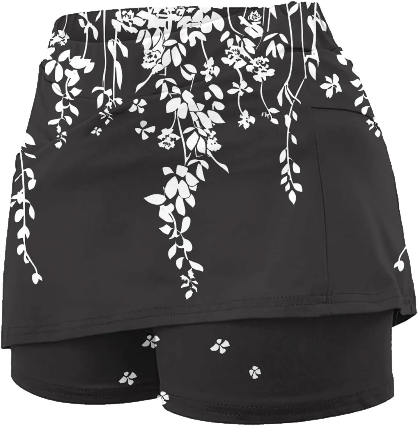 Women's High Waisted Skirt Shorts Summer Casual Sports Shorts Plus Size Bottoming Skirts Golf Tennis Skorts