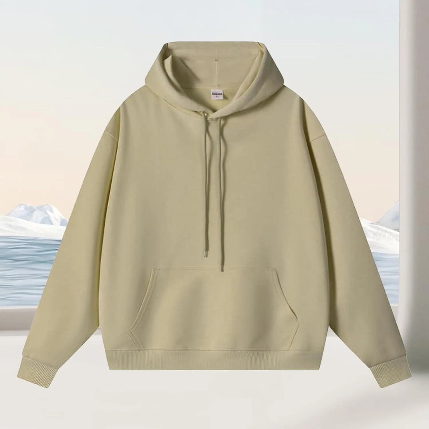 Womens Oversized Hoodies Fleece Long Sleeve Pullover Sweatshirts Casual Loose Outfits Fall Winter