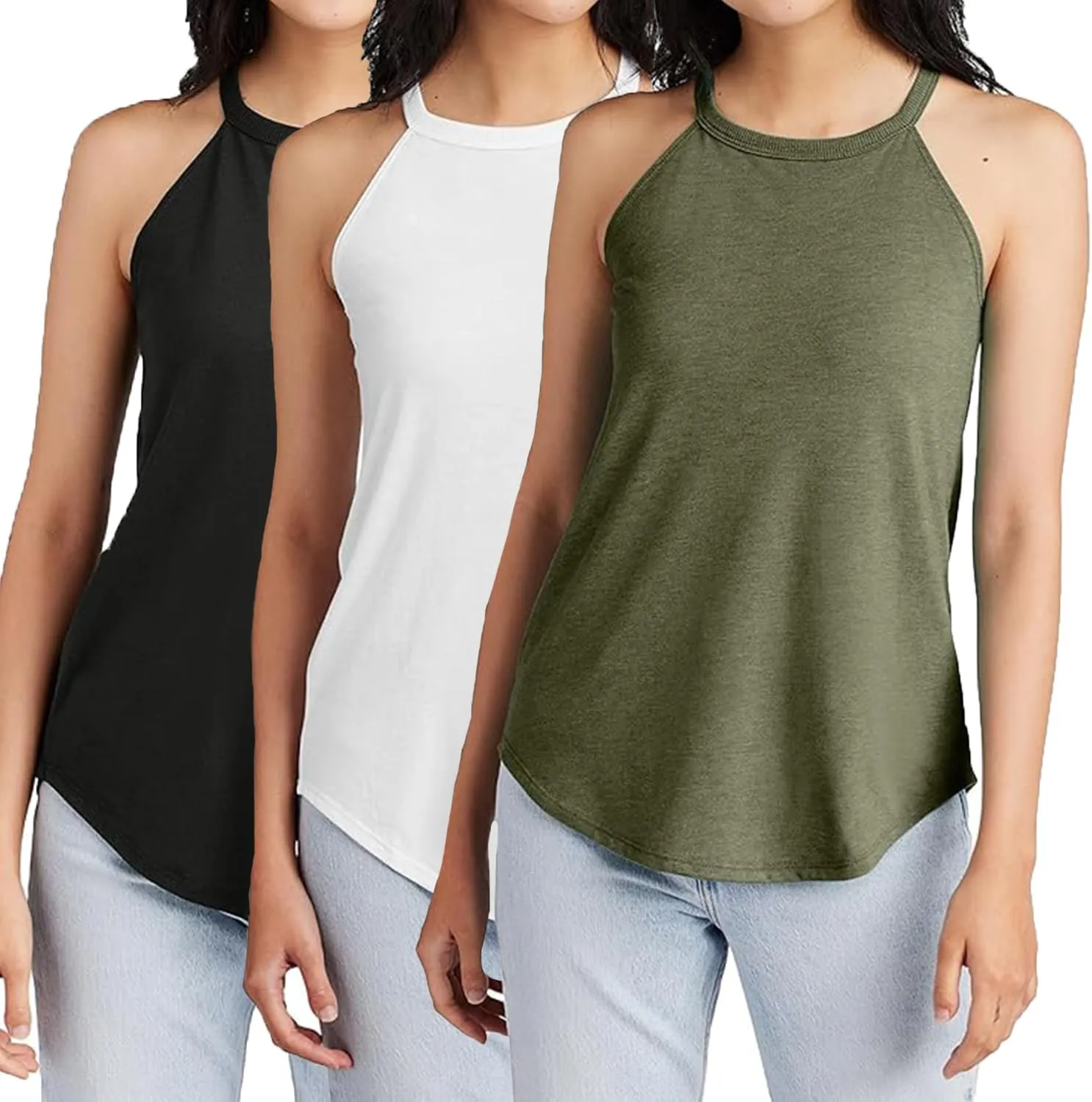 Womens Perfect Tri Rocker Tank