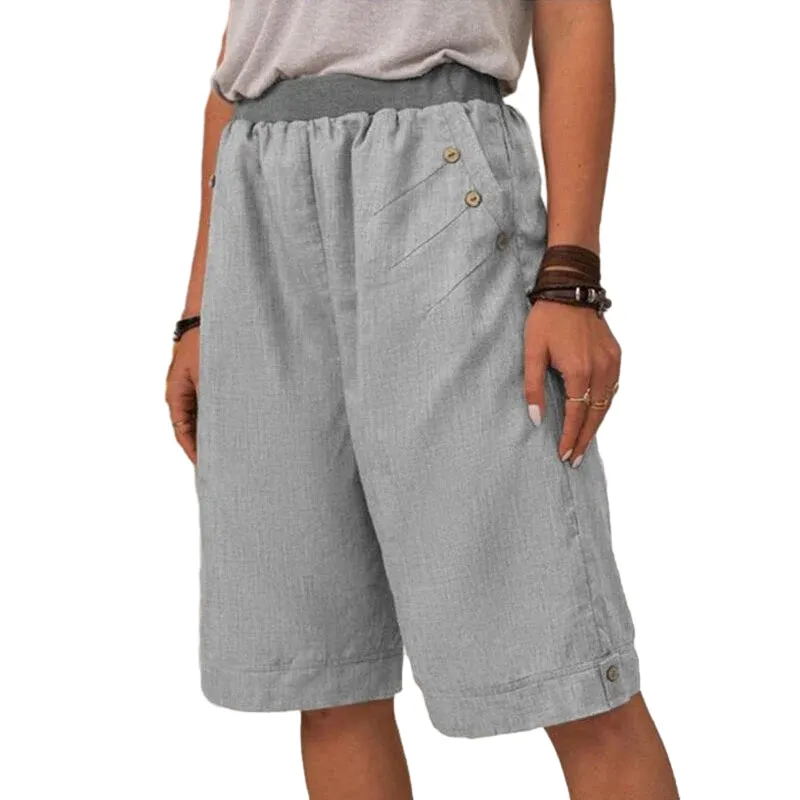 Women's Summer Casual Pocket Shorts