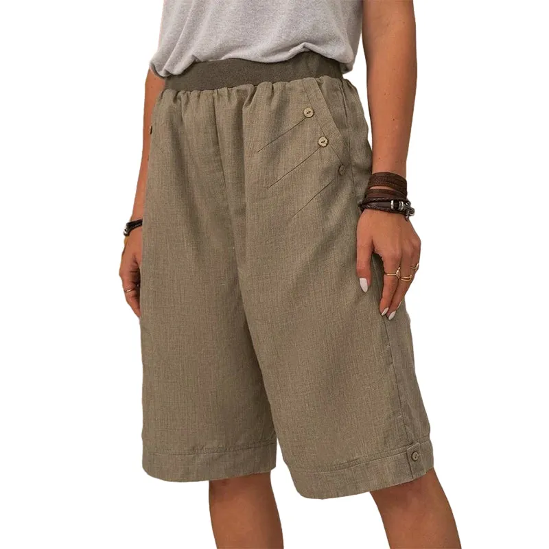 Women's Summer Casual Pocket Shorts