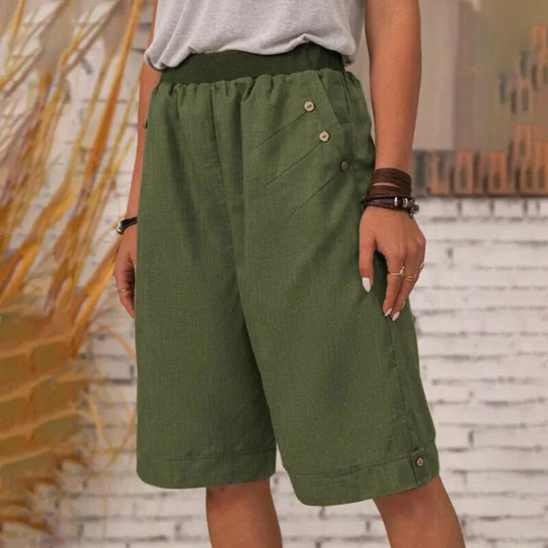 Women's Summer Casual Pocket Shorts