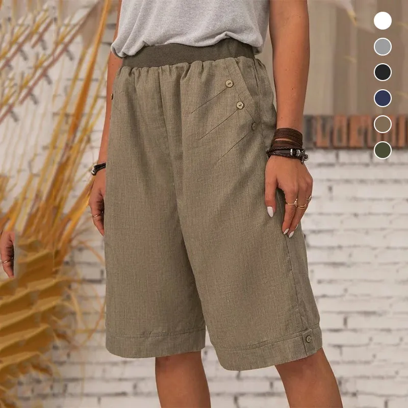 Women's Summer Casual Pocket Shorts