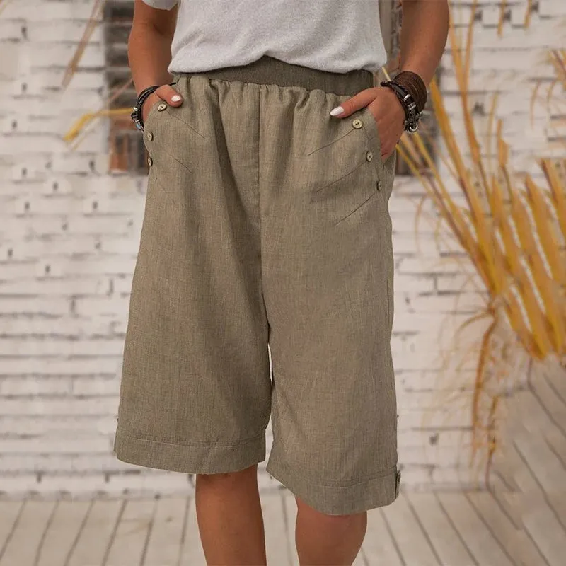 Women's Summer Casual Pocket Shorts