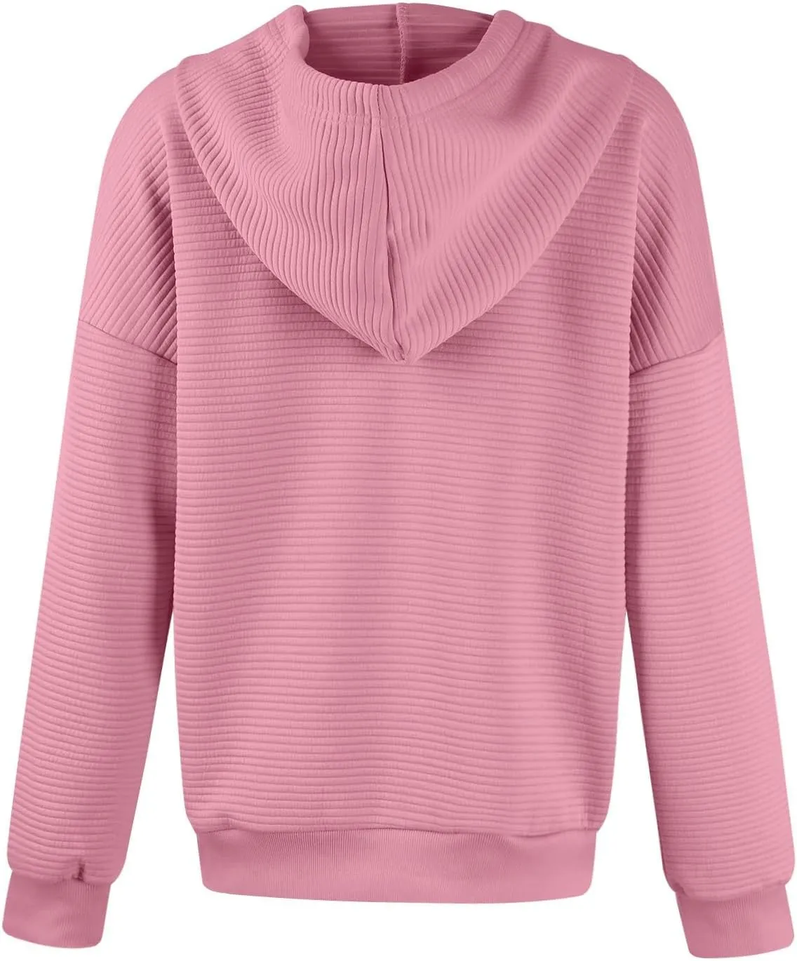 Womens Zip Up Hoodies Y2k Long Sleeve Fall Oversized Sweatshirts Preppy Cute Hoodies Drawstring Jackets with Pockets