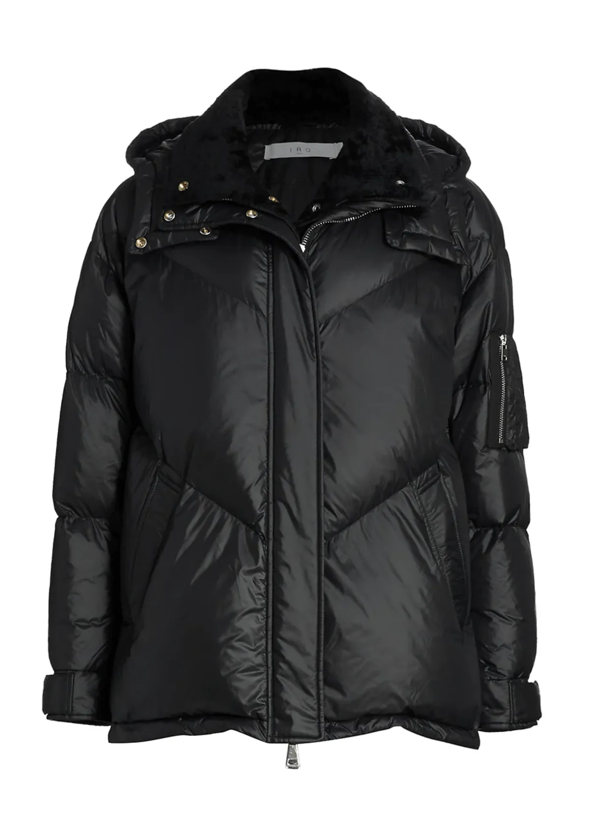 Zeren Quilted Down Puffer Jacket